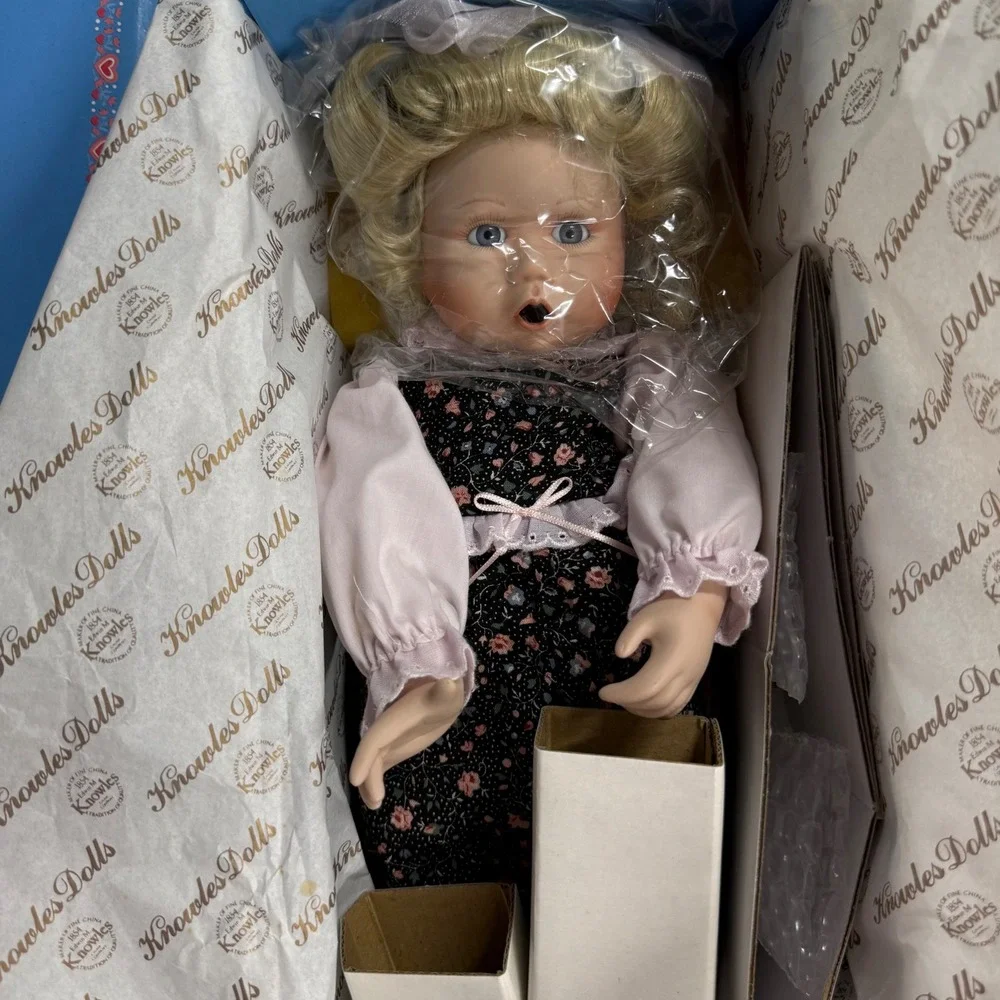 Knowles Dolls My Closest Friend Porcelain Doll Jan Goodyear Handcrafted Vintage